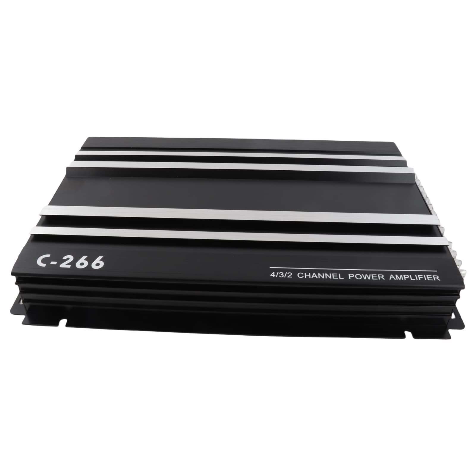 4-Channel 12V Car Audio Amplifier (High Power, Aluminum) 5