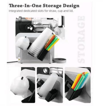Ninja Slushie Machine Cup Organizer — 3-in-1 Side-Mount 5