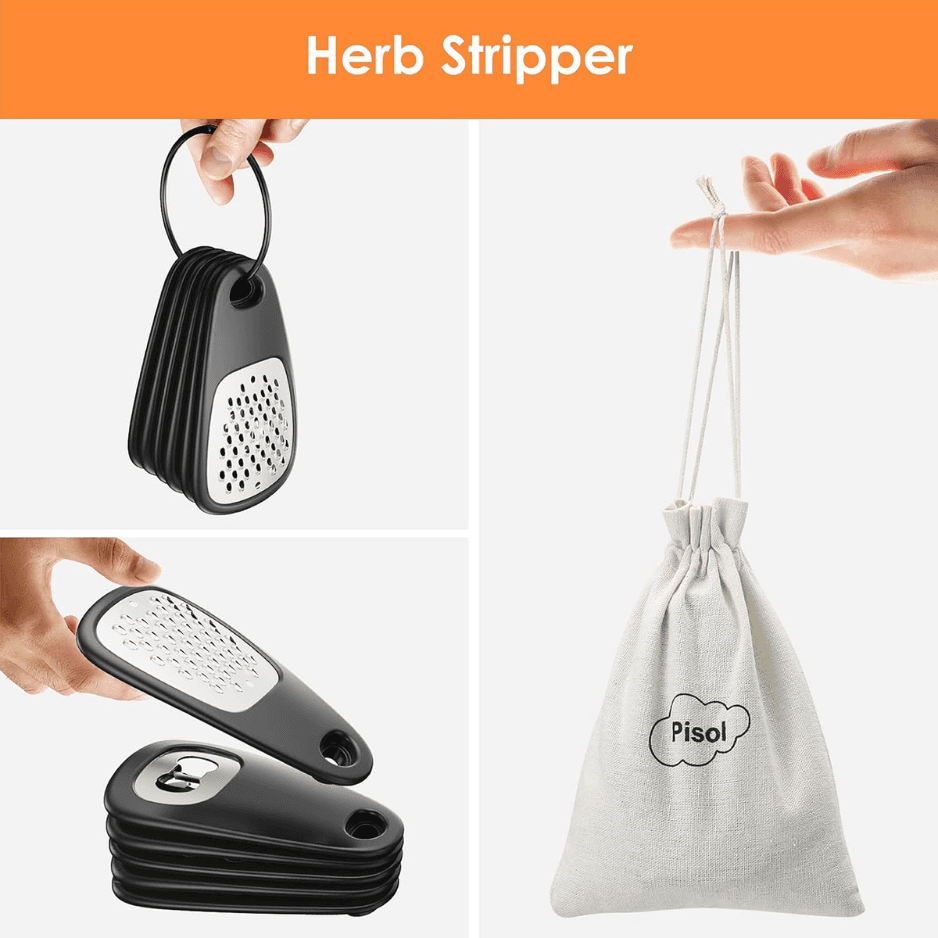 6-Piece Space-Saving Kitchen Gadget Set (Grater, Peeler, Cutter) 5