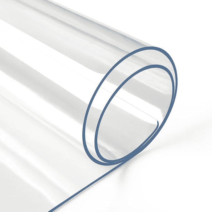 1.5mm Thick Clear Table Cover Protector Table Cover Rectangle PVC Clear Table Protector Desk Protector Mat For Dining Ro 5