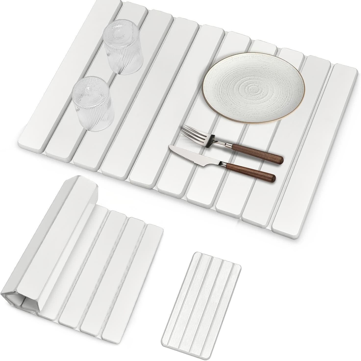 Quick-Drying Stone Countertop Drying Pad — Foldable Diatomite